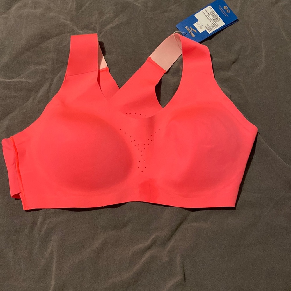 Coral sports bra
